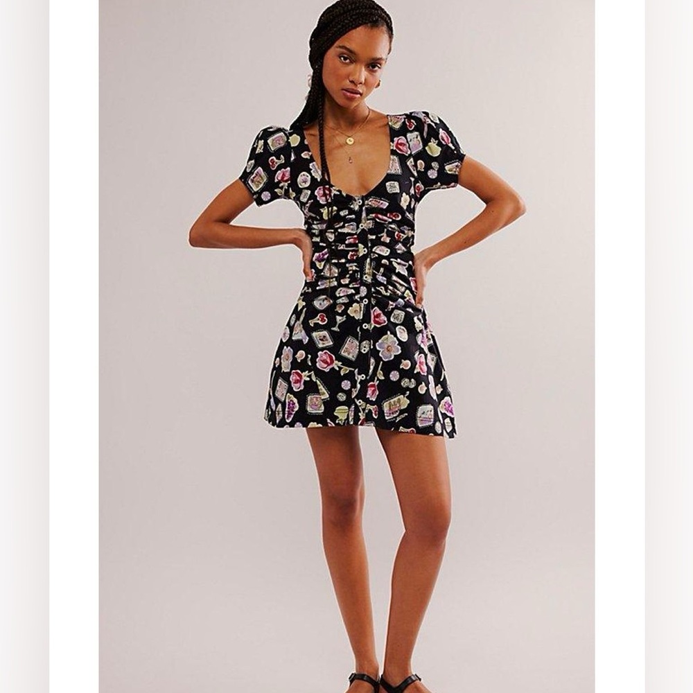 Free People Oakley Mini Dress